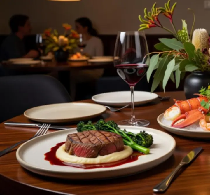 Modern Australian fine dining dishes at WATCH SERVICE ATELIER
